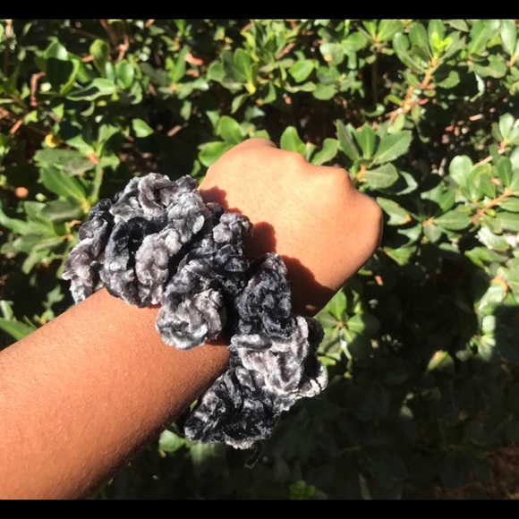 Brandy Melville Accessories - Crochet Velvet Scrunchies